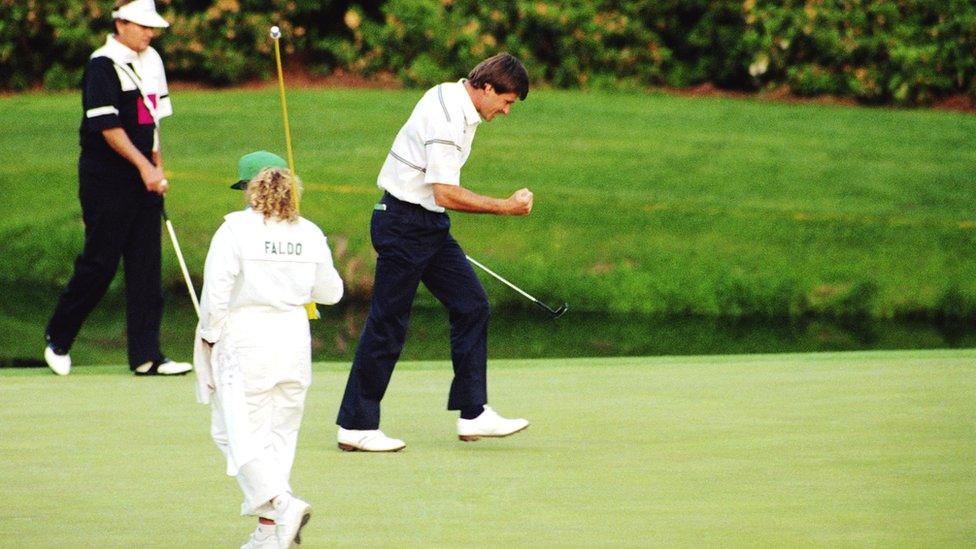 Nick Faldo retains his Masters title