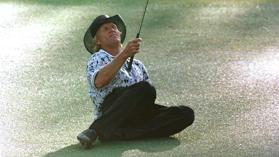 Greg Norman in 1996