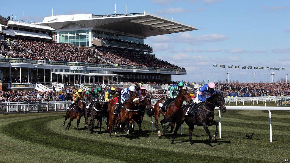 Horse racing at Aintree