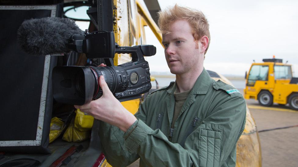 Aled Rhys Jones, Shooting Director for Helicopter Rescue