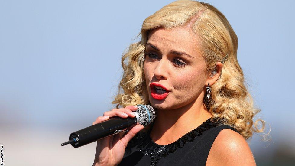 Welsh singer Katherine Jenkins