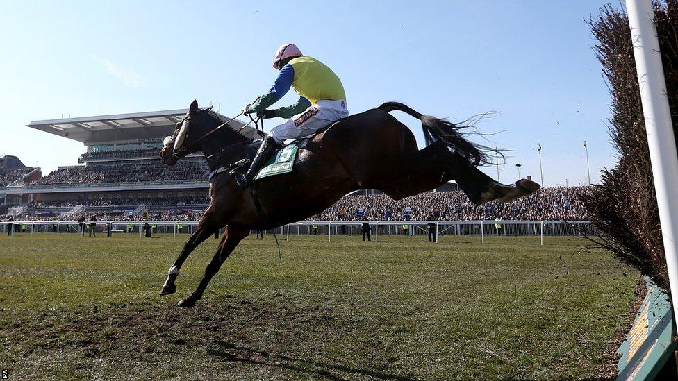 Battle Group ridden by jockey Daryl Jacob