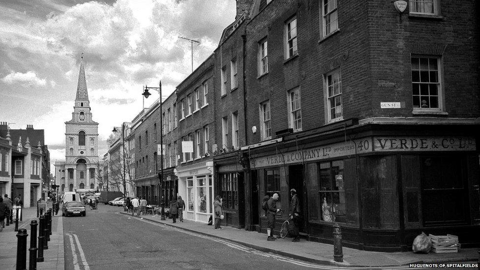 View of Christ Church in Spitalfields