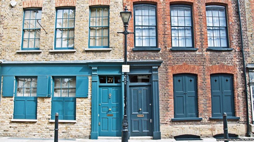 Fournier Street in Spitalfields