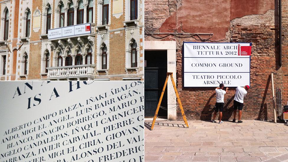 VENICE ARCHITECTURE BIENNALE IDENTITY – Designed by John Morgan Studio