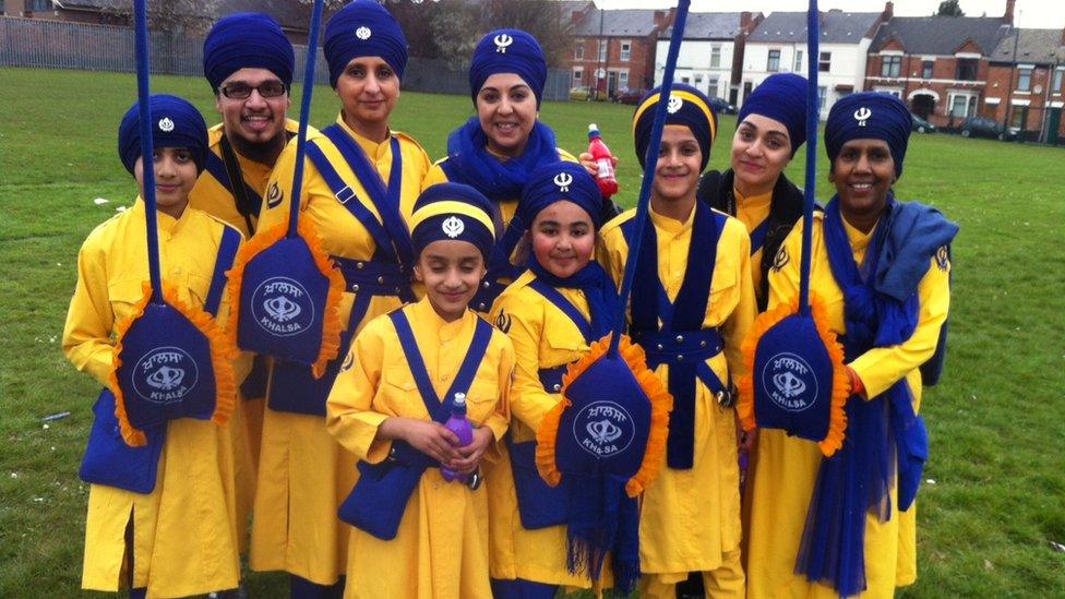 Thousands take part in Derby's celebrations for Sikh festival Vaisakhi