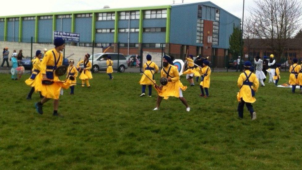 Thousands take part in Derby's celebrations for Sikh festival Vaisakhi