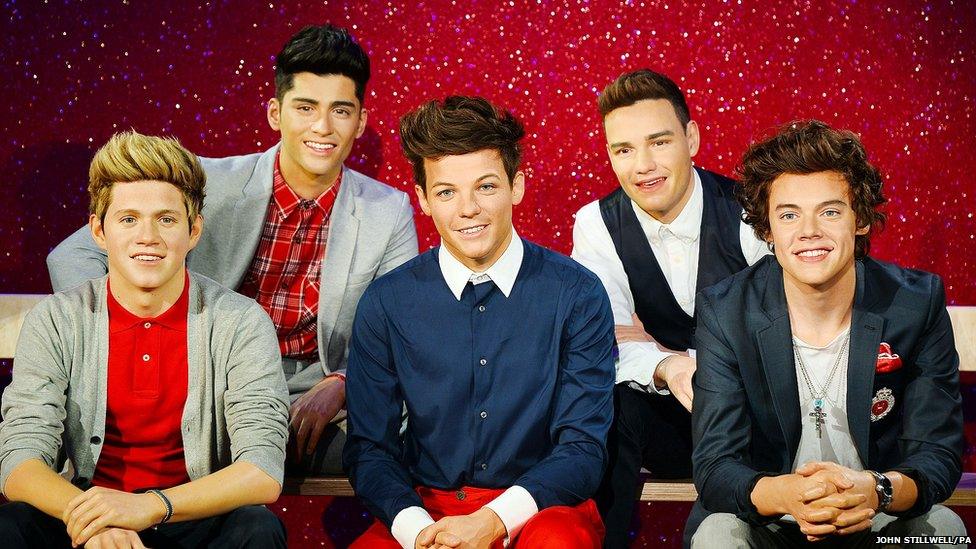 One Direction waxworks.