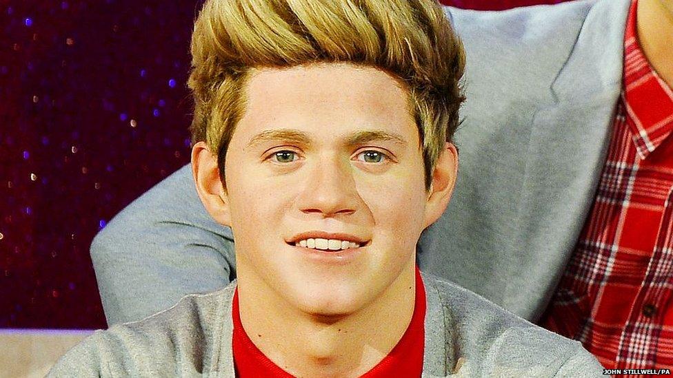 Niall Horan waxwork.