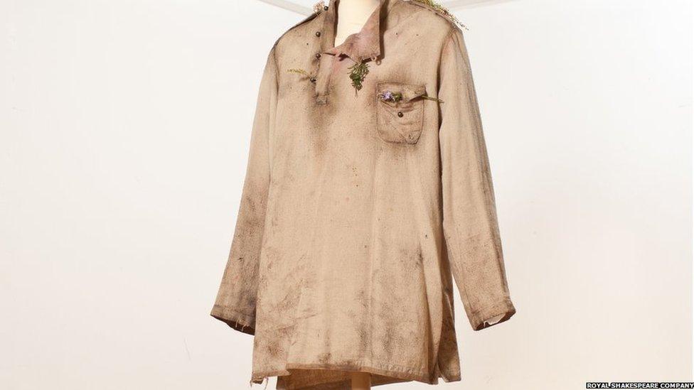 King Lear costume worn by Ian McKellen, 2007