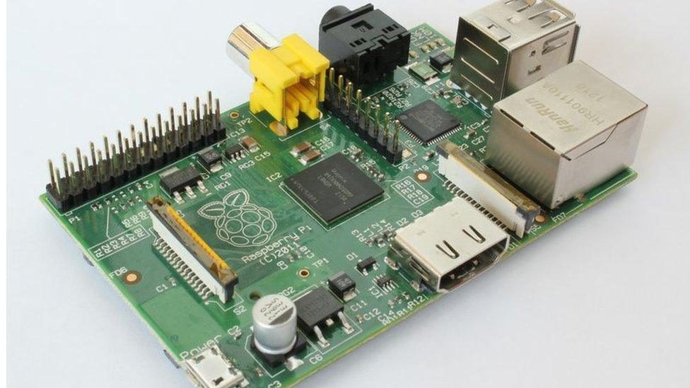 Raspberry Pi, copyright University of Cambridge