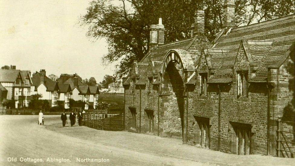 Old Cottages at Abington.