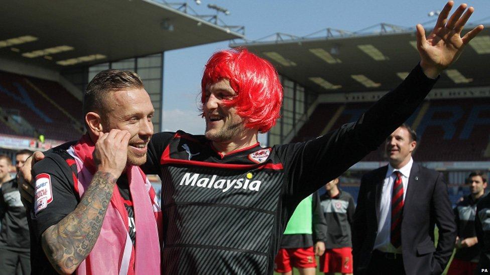 Craig Conway (right with Craig Bellamy)