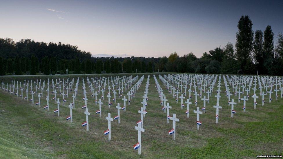 This war cemetery, commemorates those killed in one of the most notorious incidents of the war of independence. More than 260 people were taken from Vukovar hospital after it fell to Serb forces and killed on the site of a farm in Ovcara, just outside the city.