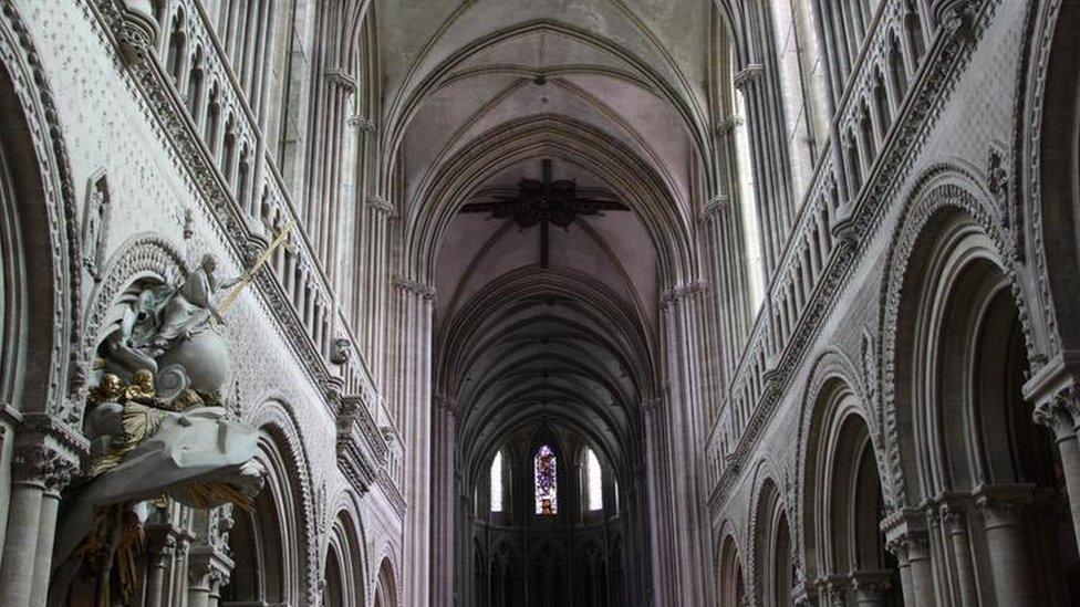 Bayeux Cathedral in France