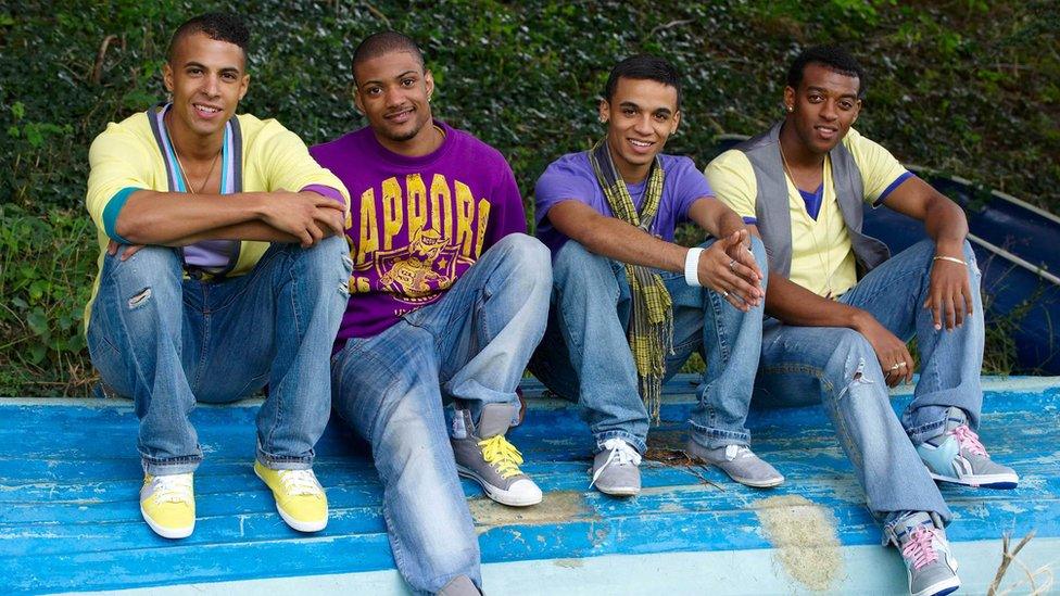 JLS as X Factor contestants