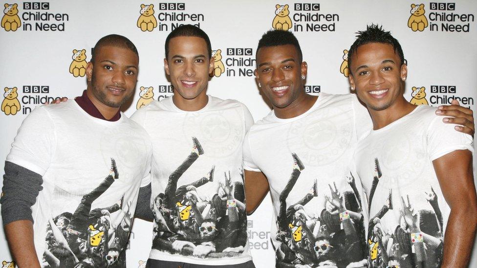 JLS at Children in Need