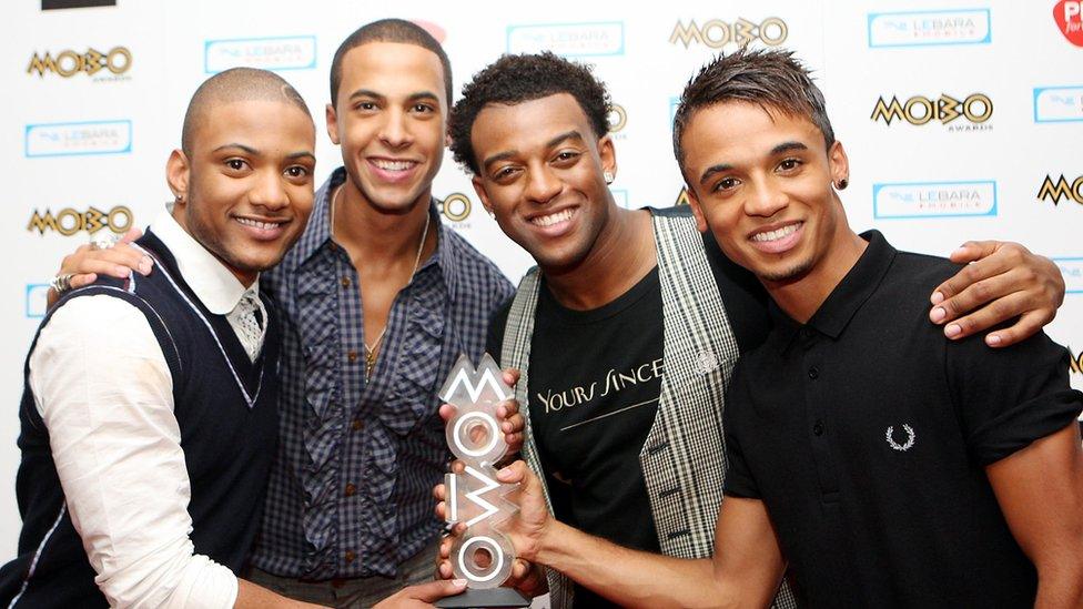 JLS at MOBOs