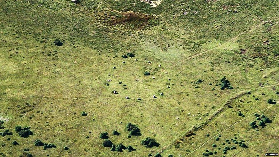 Gors Fawr stone circle © Crown copyright: Royal Commission on the Ancient and Historical Monuments of Wales