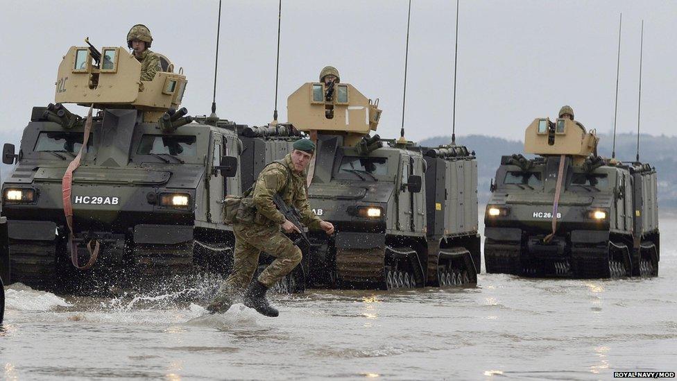 Royal Marines on Exercise Joint Warrior