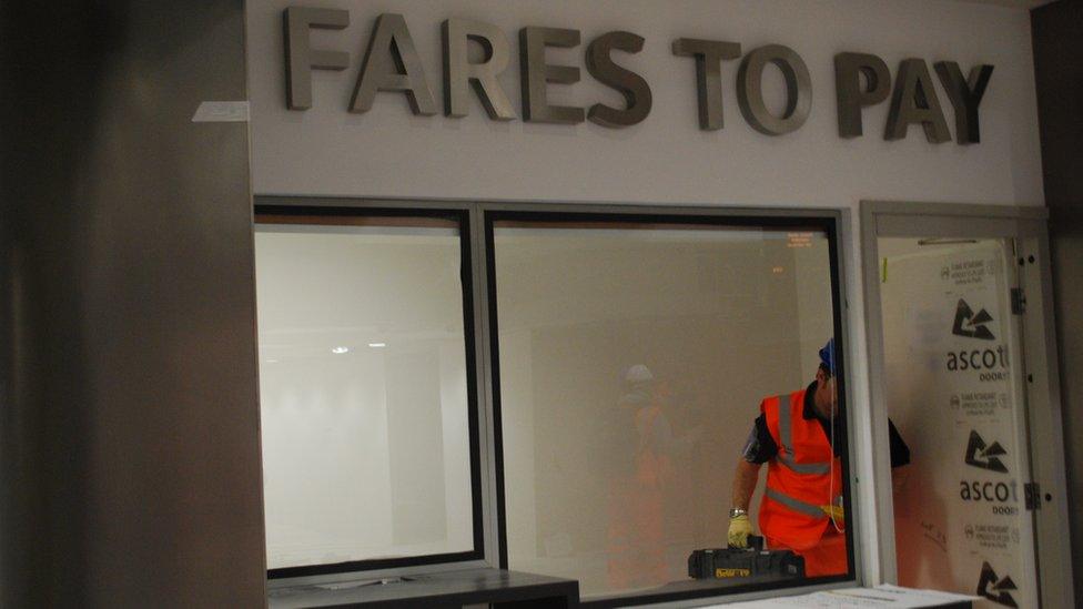 Preview of the new concourse at New Street station