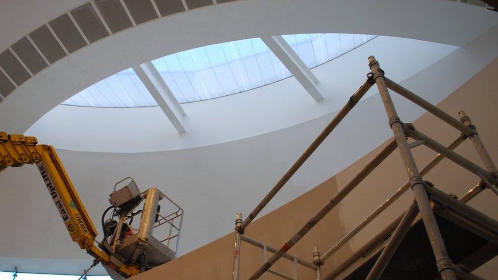 Preview of the new concourse at New Street station