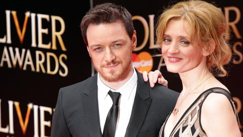 James McAvoy and Anne-Marie Duff