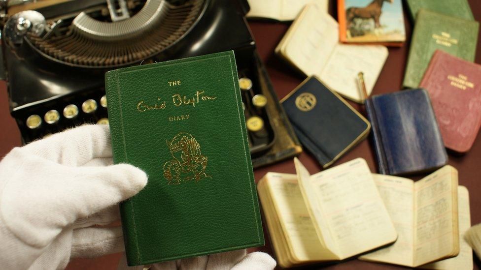 Artefacts from the Enid Blyton exhibition at Seven Stories