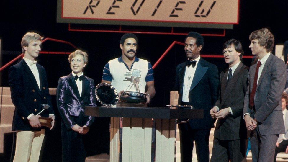 Christopher Dean, Jayne Torvill, Daley Thompson, Alex Higgins, Steve Cram