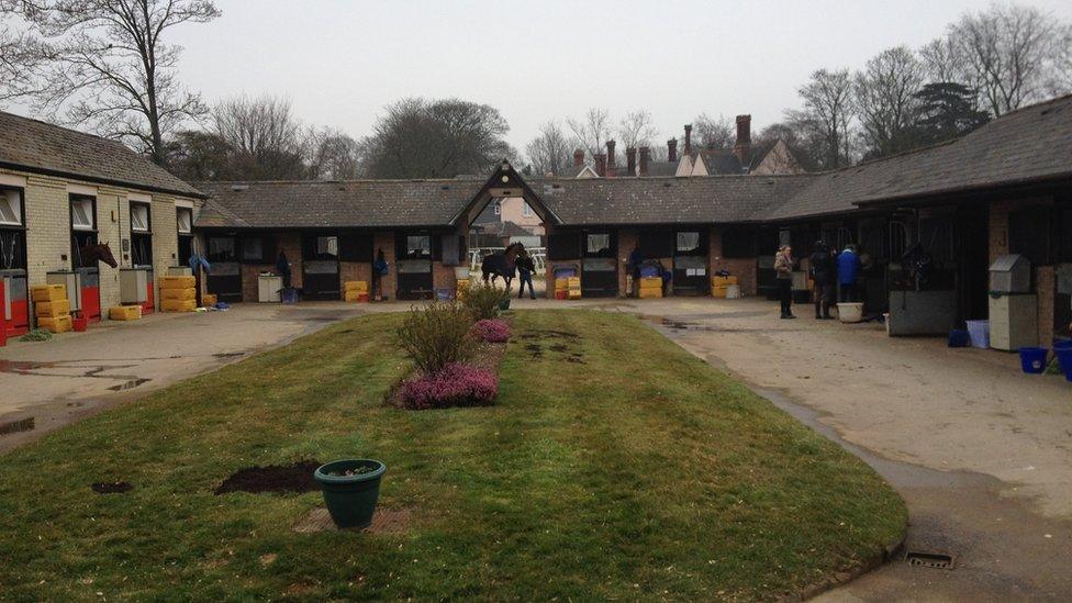 The Somerville Lodge yard of Classic-winning trainer William Haggas, who was victorious in the 1986 Epsom Derby with Shaamit and won the Oaks with fully Dancing Rain 25 years later