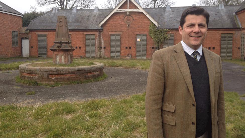 National Horseracing Museum director Chris Garibaldi