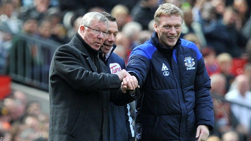 Alex Ferguson and David Moyes