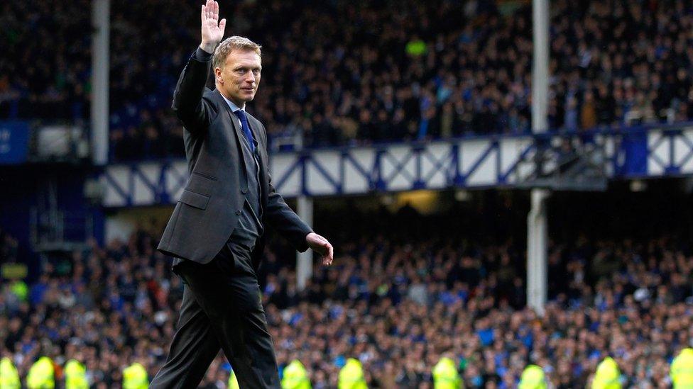 Everton manager David Moyes