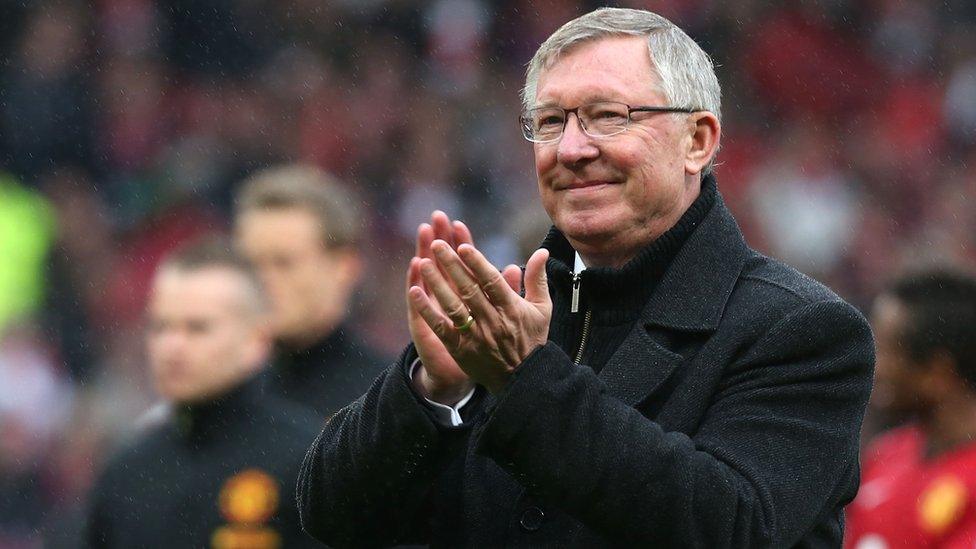 Manchester United manager Sir Alex Ferguson