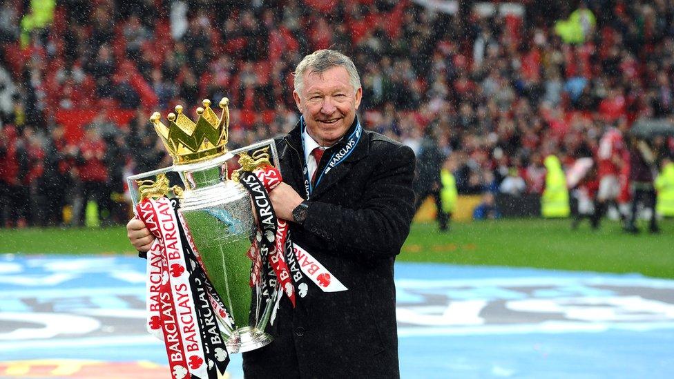 Manchester United manager Sir Alex Ferguson