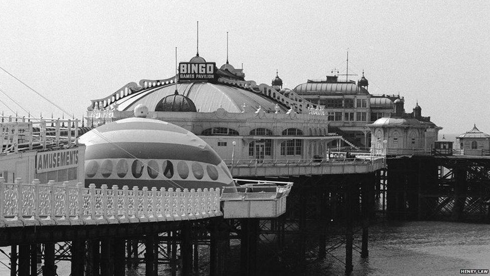 West Pier in the 1970s