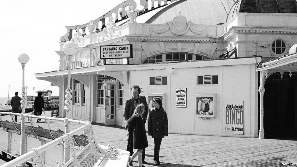 West Pier in the 1970s