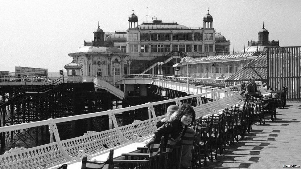 West Pier in the 1970s