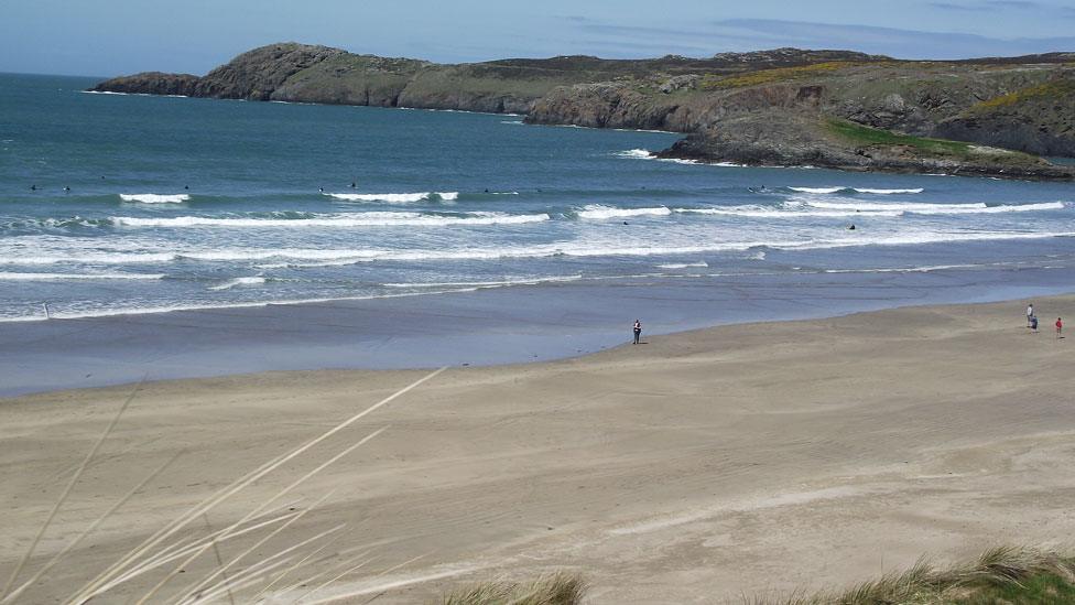 Whitesands Bay in Pembrokeshire