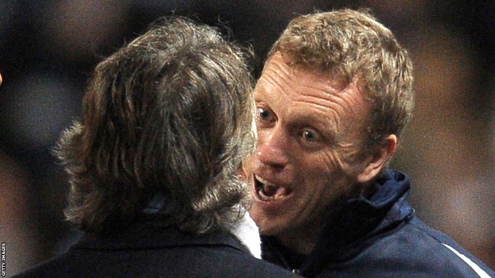 Roberto Mancini, David Moyes