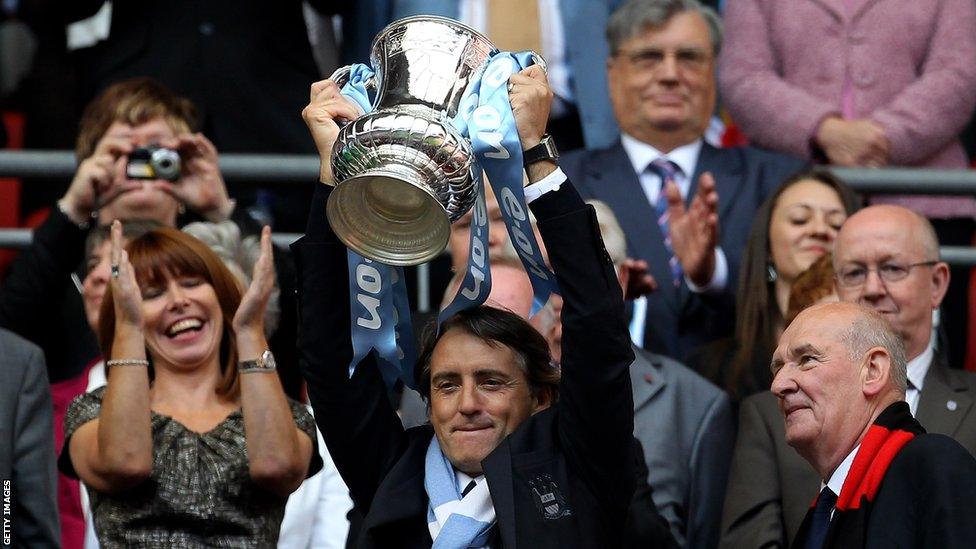 Roberto Mancini, Manchester City, FA Cup