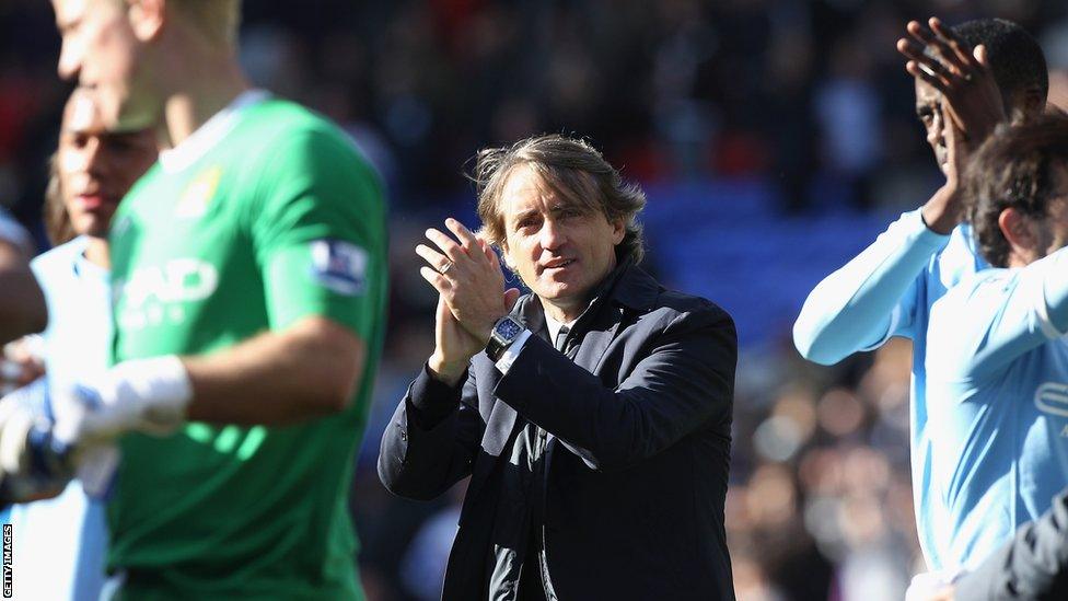 Roberto Mancini, Manchester City