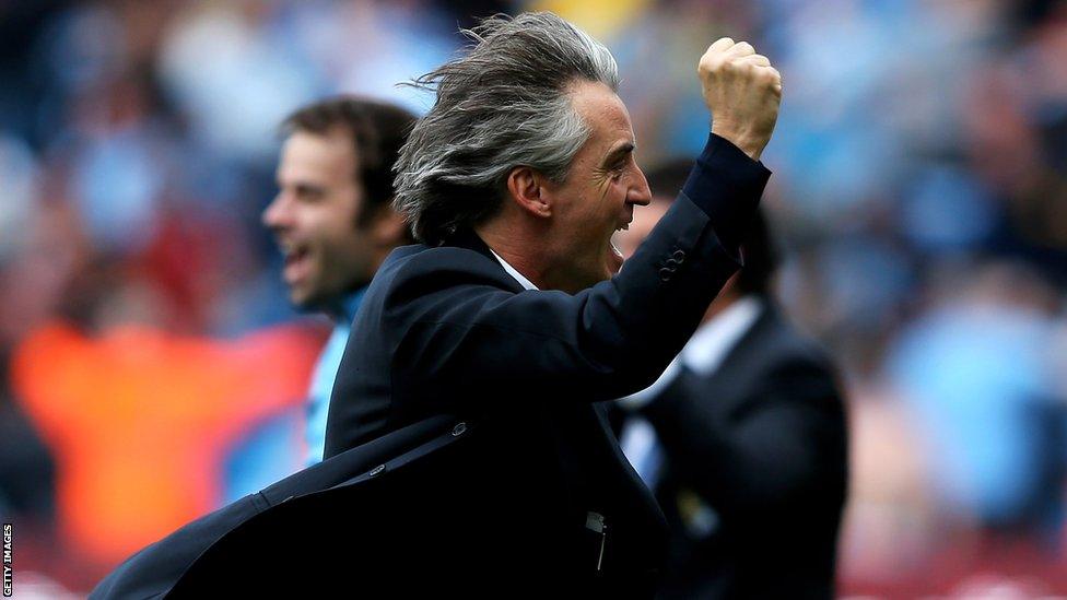 Roberto Mancini, Manchester City