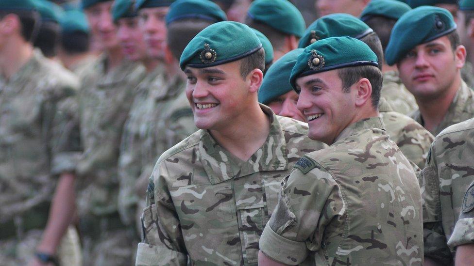 Royal Marines 40 Commando, homecoming 16 May 2013