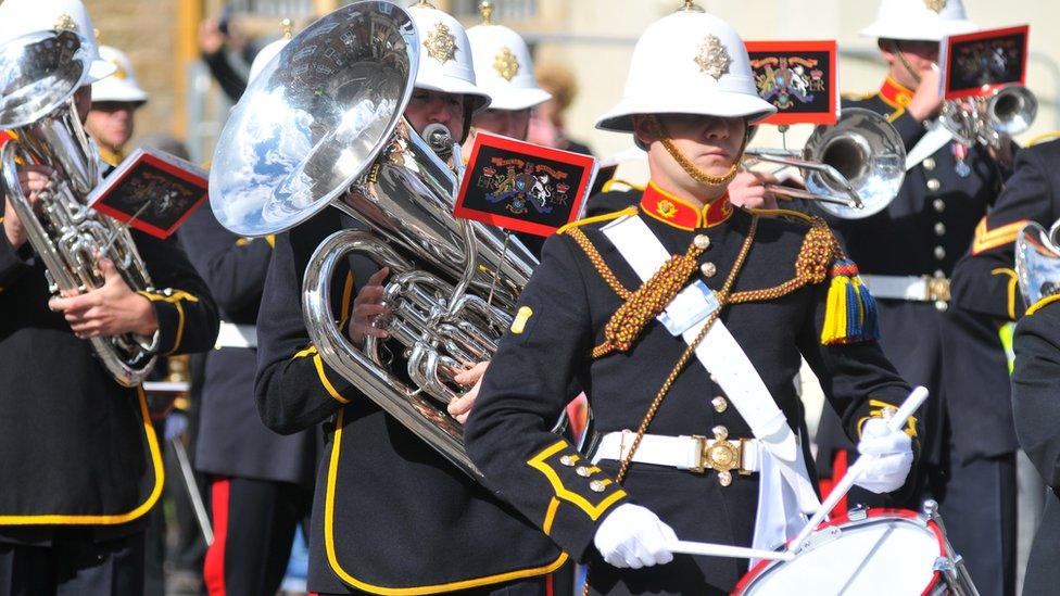 Royal Marines 40 Commando, homecoming 16 May 2013