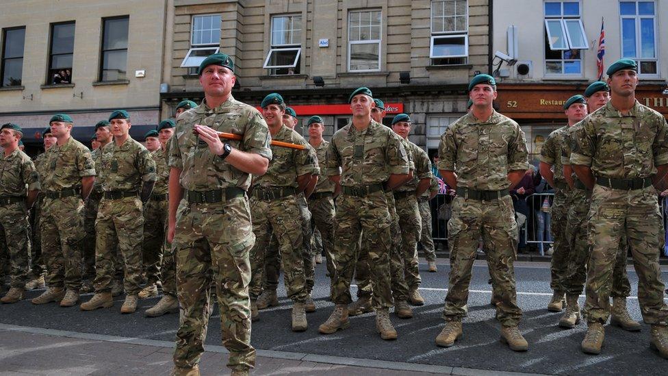 Royal Marines 40 Commando, homecoming 16 May 2013