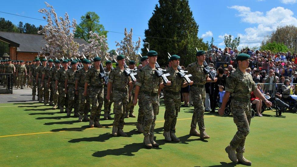 40 Commando medals ceremony May 2013