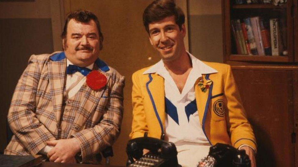 Paul Shane and Jeffrey Holland in Hi-de-Hi!