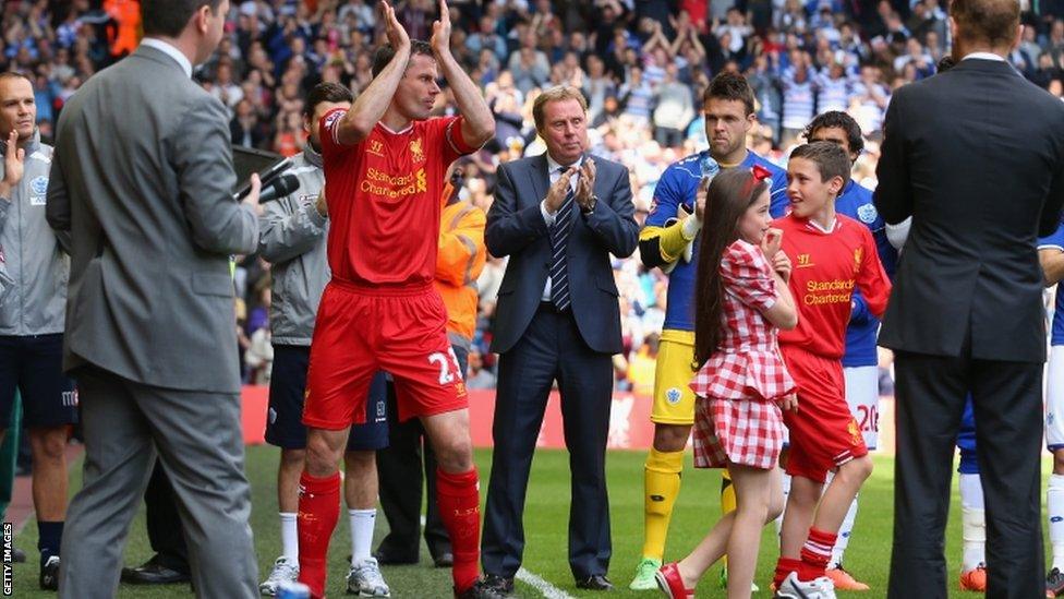 Liverpool's Jamie Carragher