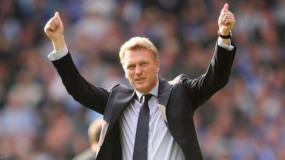 Everton manager David Moyes